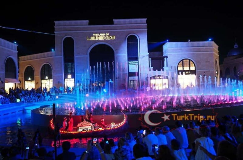 From Alanya, Side, Antalya: The Land of Legends Night Show - FAQ