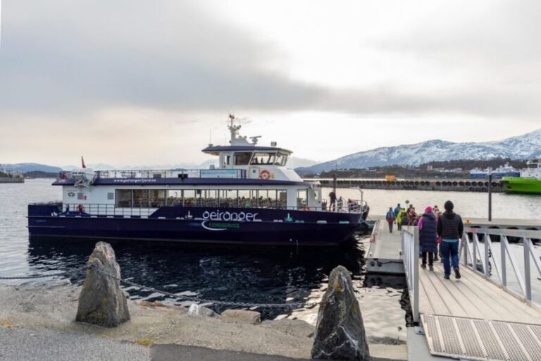 From Ålesund: Winter Fjord Cruise to Geirangerfjord - First Boat Cruise: Storfjorden and Sunnylvsfjorden