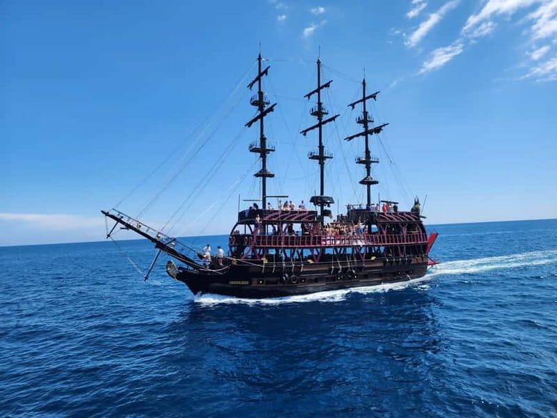 From Antalya: Kemer Pirate Party Boat Trip w/Lunch & Pickup - Authenticity and Value