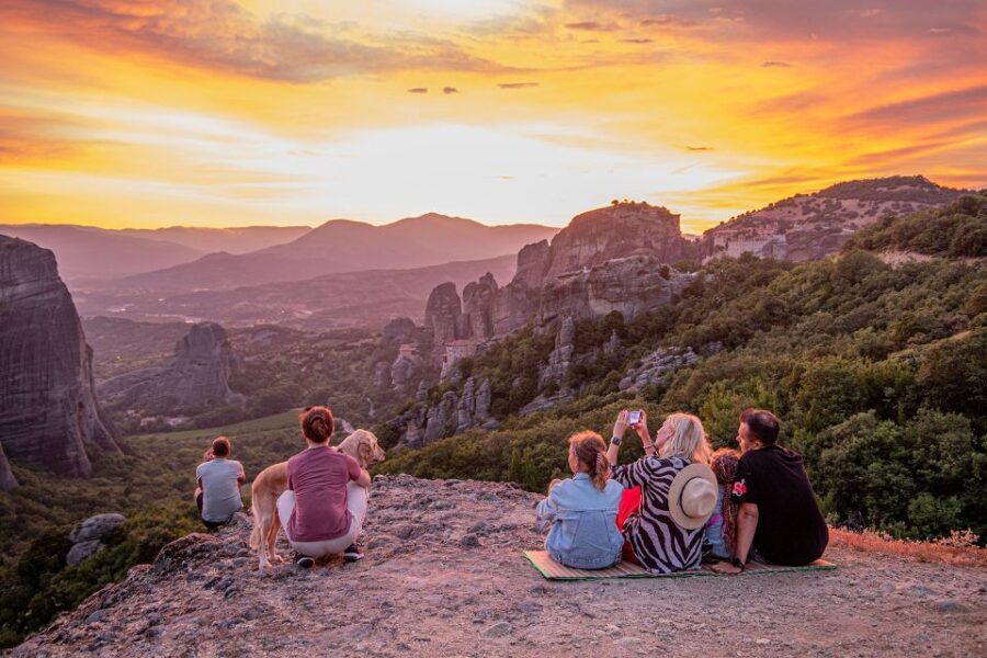 From Athens: 3 Days in Meteora & Delphi with Tours & Hotel - Delving into Meteora: Monasteries and Sunset Magic
