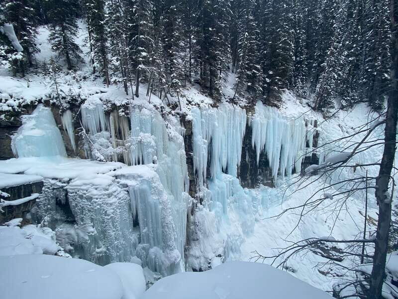 From Banff: Johnston Canyon Guided Icewalk - An In-Depth Look at the Johnston Canyon Icewalk