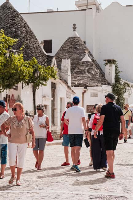 From BARI: Tour of Matera and Alberobello by comfortable bus, visit 2 UNESCO sites - Exploring Alberobello: The Conical Trulli
