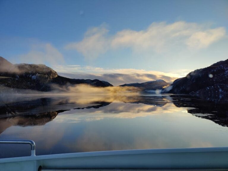 From Bergen: The Original Fjord Cruise to Mostraumen - How Does It Compare in Value?