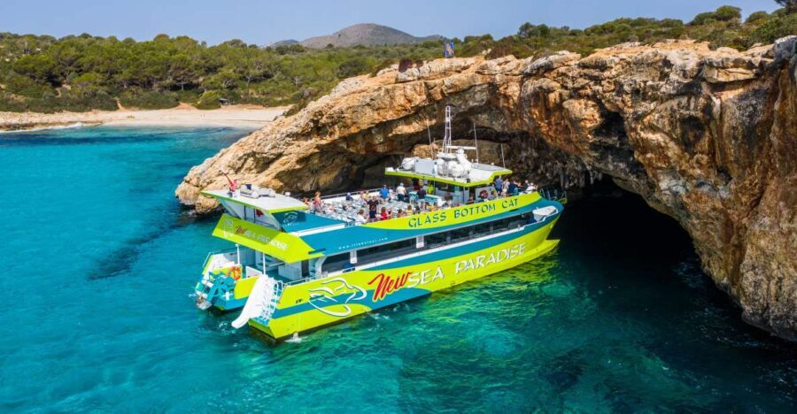 From Calas de Mallorca: Scenic Glass Bottom Boat Tour - What You Can Expect During the Tour