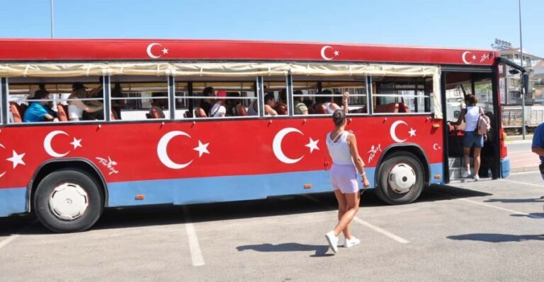 From City of Side: Cabrio Bus Safari & Boat Tour with Lunch - Transportation & Practical Details