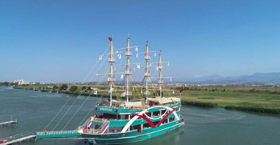 From City of Side: Dolphins Island Boat Trip with Transfer - What the Itinerary Looks Like
