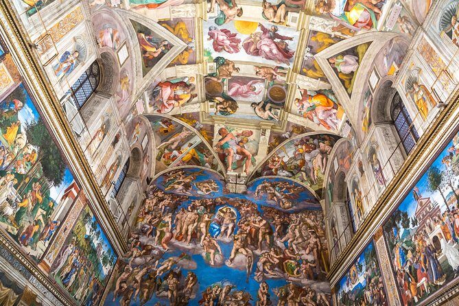 from Civitavecchia Skip the line Vatican Museum, Sistine Chapel, St Peter - The Sum Up