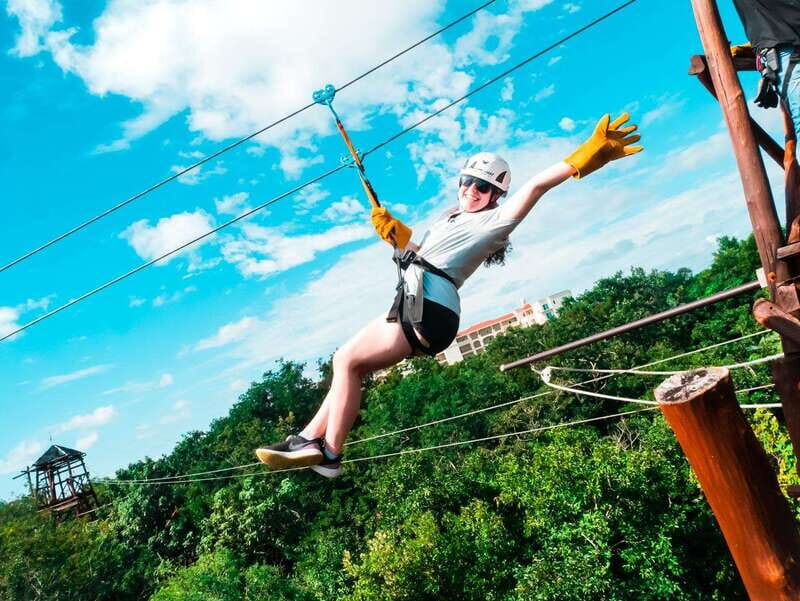 From Cozumel: The Original Zipline Adventure Tour