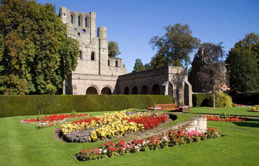 From Edinburgh: Alnwick Castle and Scottish Borders Tour - Starting Point & First Stops