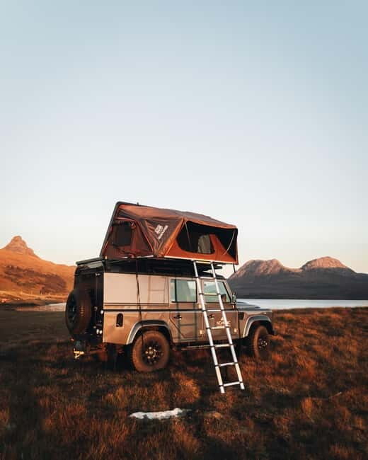 From Edinburgh: Highlands Land Rover Camping Adventure - Day 1: Perth to Glencoe via Aberfeldy and Killin