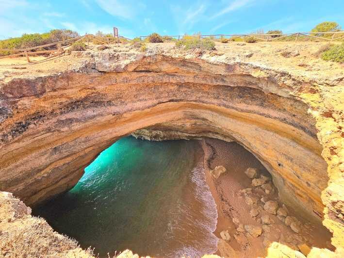 From Faro: The Original Benagil Cave, Marinha & More Tour - Transportation and Group Size