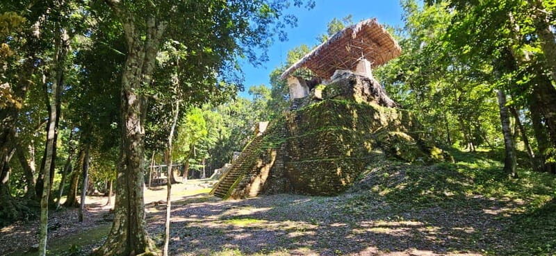 From Flores: Yaxha + Topoxte All-Inclusive Private - The Island: Topoxte’s Enchanting Setting