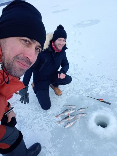 From Helsinki: Bodom Lake Ice Fishing with Food & Drinks - The Value and Practicalities