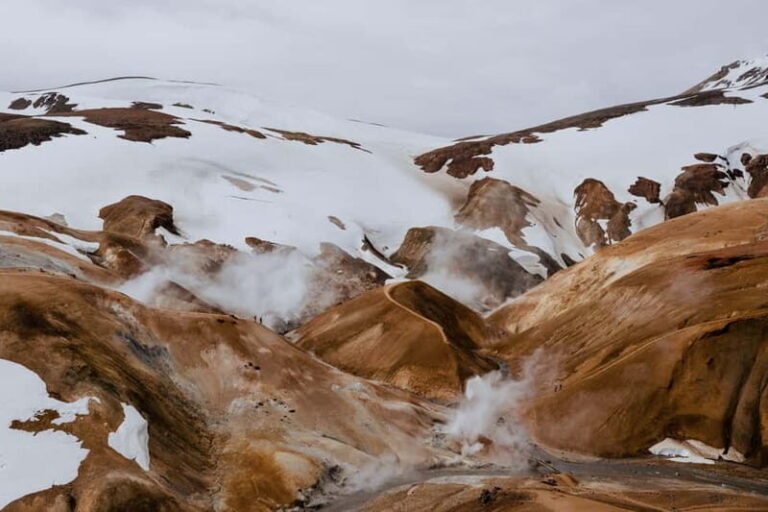 From Highland Base: Hike to the geothermal gem Hverabotn - Exploring the Tour: A Detailed Look