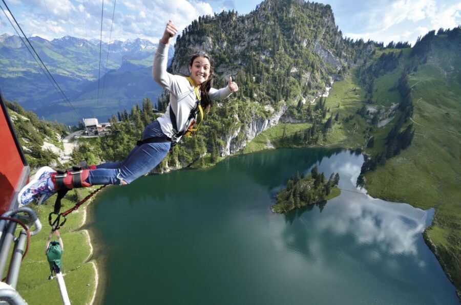 From Interlaken: Stockhorn Bungee Jump - The Experience of a Lifetime