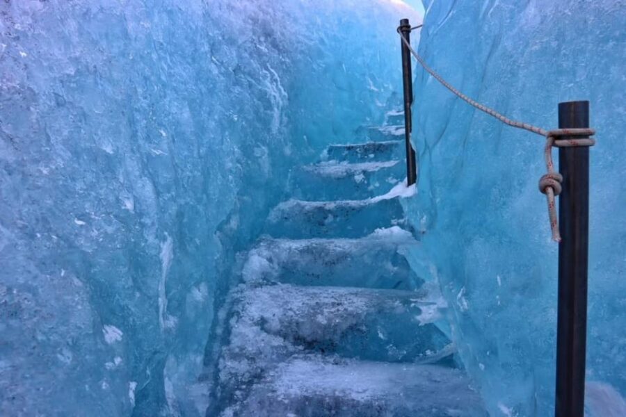 From Jokulsarlon: Blue Ice Cave Exploration Tour - Exploring the Ice Cave: A Closer Look