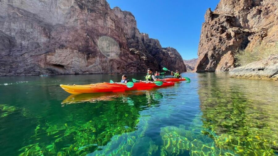 From Las Vegas: Emerald Cave Guided Kayak Tour with Shuttle - The Itinerary: From Calm Waters to Wildlife and Wonders