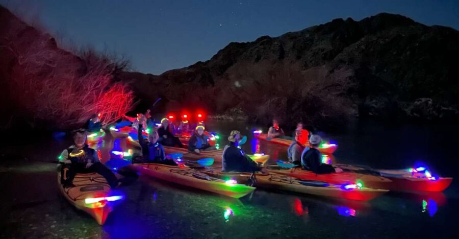 From Las Vegas: Moonlight Kayak Tour on the Colorado River - What’s Included and What to Expect