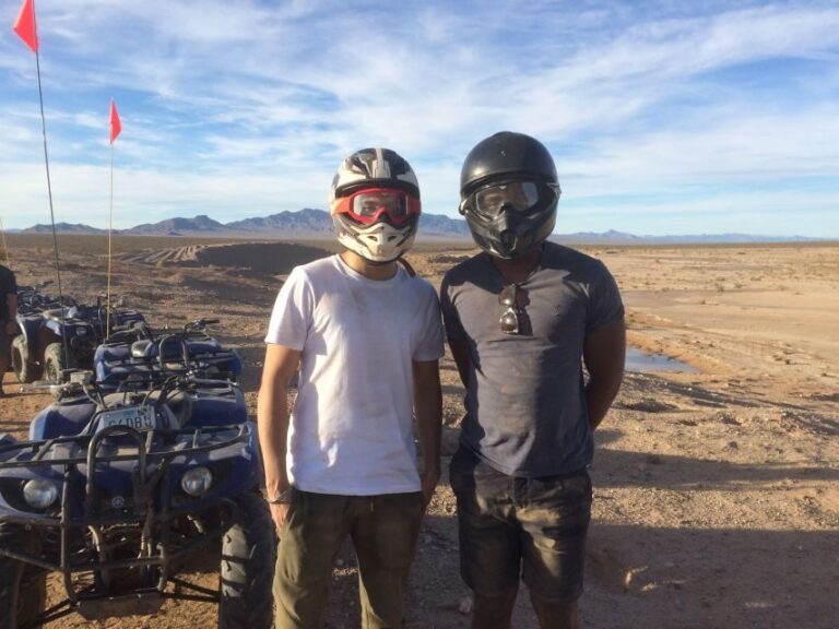 From Las Vegas: Nellis Dunes ATV Tour with Shuttle Transfer - The Equipment and Safety