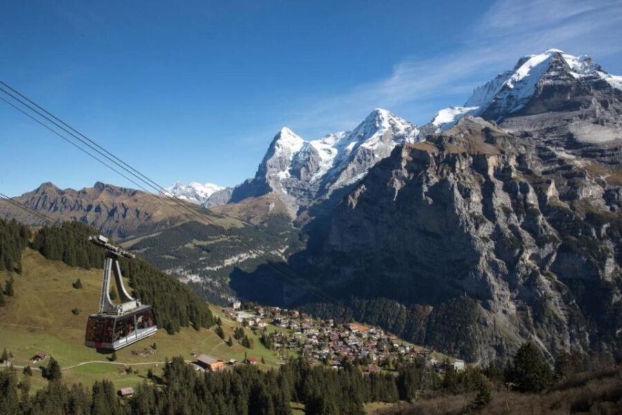 From Lausanne: Spectacular Schilthorn with 007 Experience - A Deep Dive into the Schilthorn Adventure