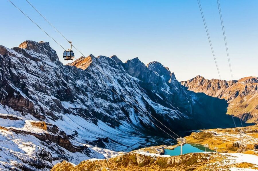 From Lucerne: Titlis Half-Day Tour  Eternal Snow & Glacier - The Cable Car Experience: Rotair and Beyond