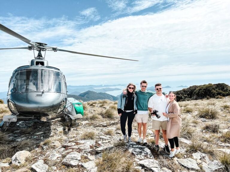 From Nelson: Scenic Helicopter Ride and Mountain Picnic - Who Will Love This Tour?