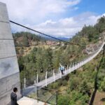 From Oaxaca: Sierra Norte Hike & Indigenous Village Full-Day - Crossing the Suspension Bridge