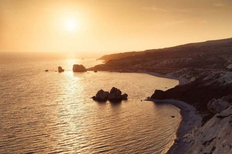 From Paphos: Sunset Drink at Aphrodite's Rock & Folk Dinner - A Close Look at the Experience