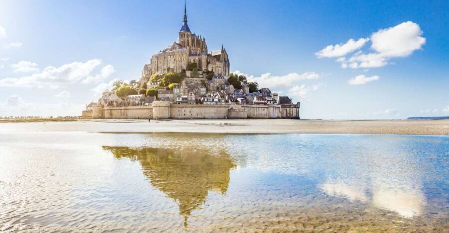 From Paris: Small-Group Mont St Michel Tour & Cider Tasting - First Stop: Basilique Saint-Gervais d’Avranches
