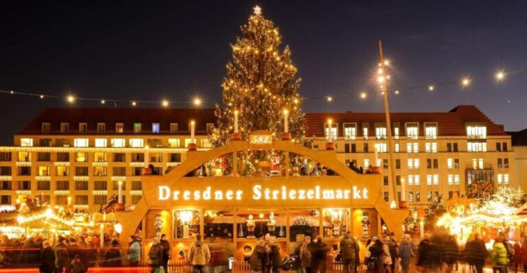 From Prague: Dresden Xmas Market & Saxon Switzerland Tour - The Scenic Beauty of Saxon Switzerland