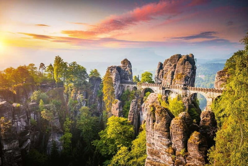 From Prague: VIP Bohemian Switzerland 2 Countries in 1 Day - The Sum Up