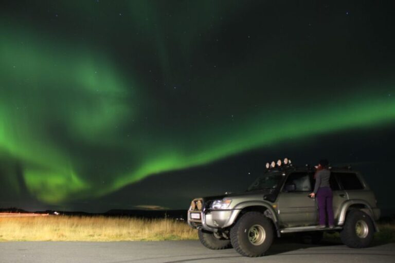 From Reykjavík: Spot the Northern Lights with Snacks & Drink - Frequently Asked Questions