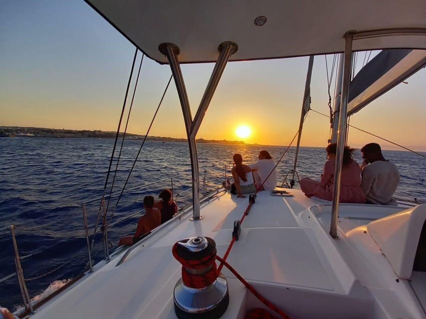 From Rhodes: Private Catamaran Sunset Cruise All Inclusive - A Closer Look at the Experience