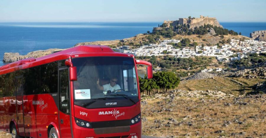 From Rhodes Town: Day Trip to Lindos - The Arrival at Lindos: First Impressions