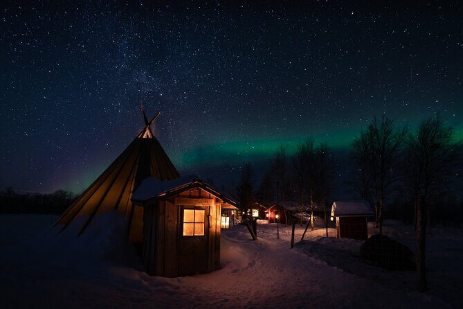 From Saariselkä: Northern lights tour to Lake Inari, incl. dinner - The Sum Up