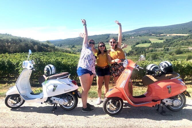 From San Gimignano: Tuscany Vespa Tour with Lunch & Wine Tasting - Scenic Drive to SantAppiano