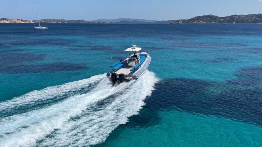 From Santa Teresa Gallura: Private maxi dinghy tour - An honest look at the maxi dinghy tour from Santa Teresa Gallura
