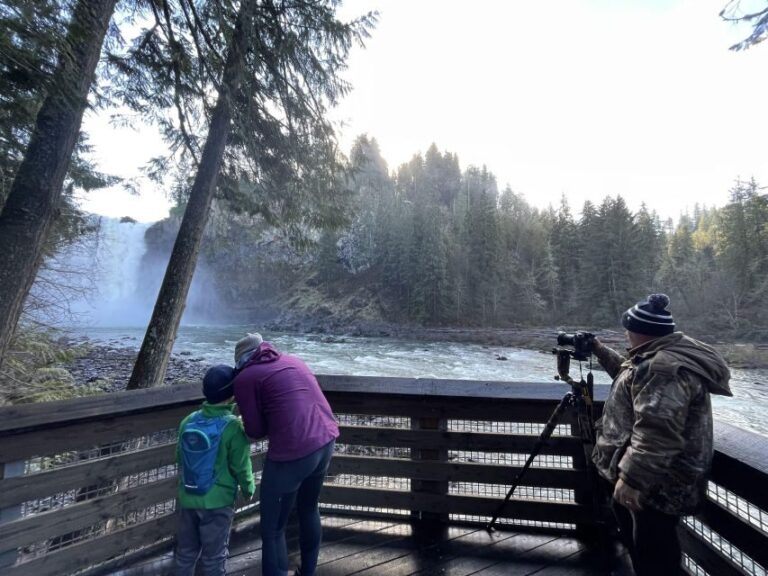 From Seattle: Snoqualmie Falls and Wineries Tour w/ Transfer - Transportation, Group Size, and Value