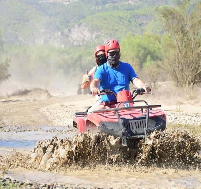 From Side: Quat Safari with River Swim - Detailed Breakdown of the Itinerary