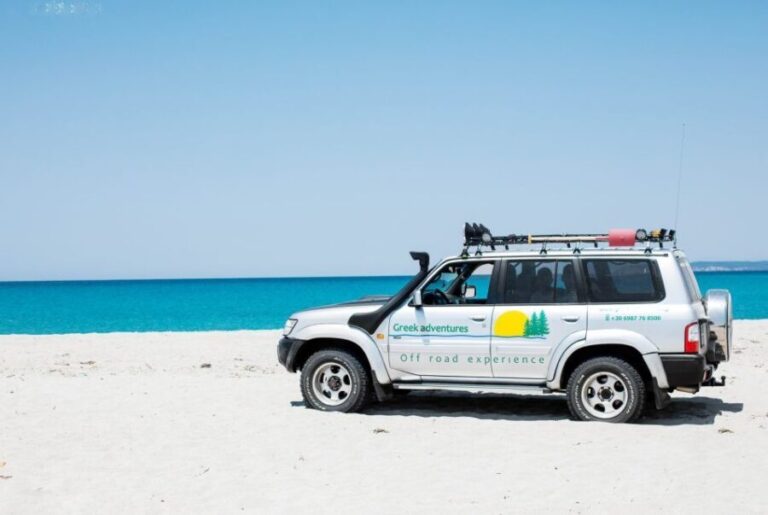 From Sithonia: Private 4x4 Off-Road Safari in Halkidiki - Exploring the Itinerary in Detail
