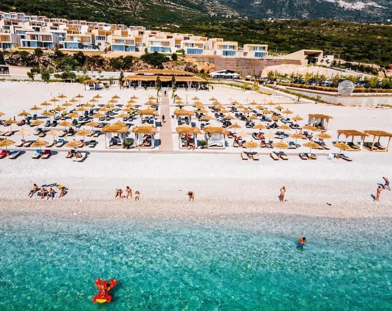 From Tirana / Durresi: Albanian Riviera,Vlora and Zvernec - The Marvel of Llogara National Park