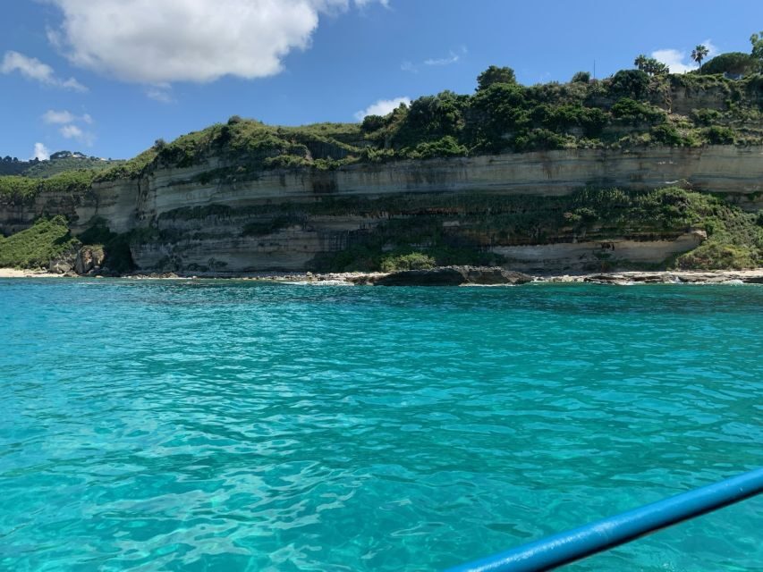 From Tropea: Capo Vaticano boat tour with snorkel & aperitif - The Experience in Detail