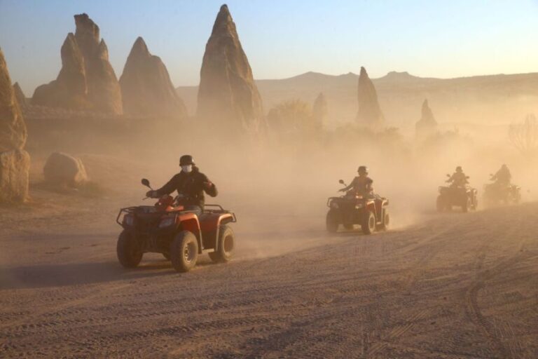 From Ürgüp/Göreme: Cappadocia Sunrise or Sunset Quad Tour - Authenticity and Experience: What Makes This Tour Special