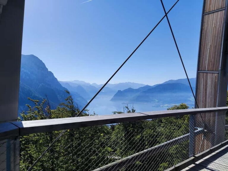 From Vienna: Hallstatt and Treetop Path Private Day Trip - Exploring the Route and Stops