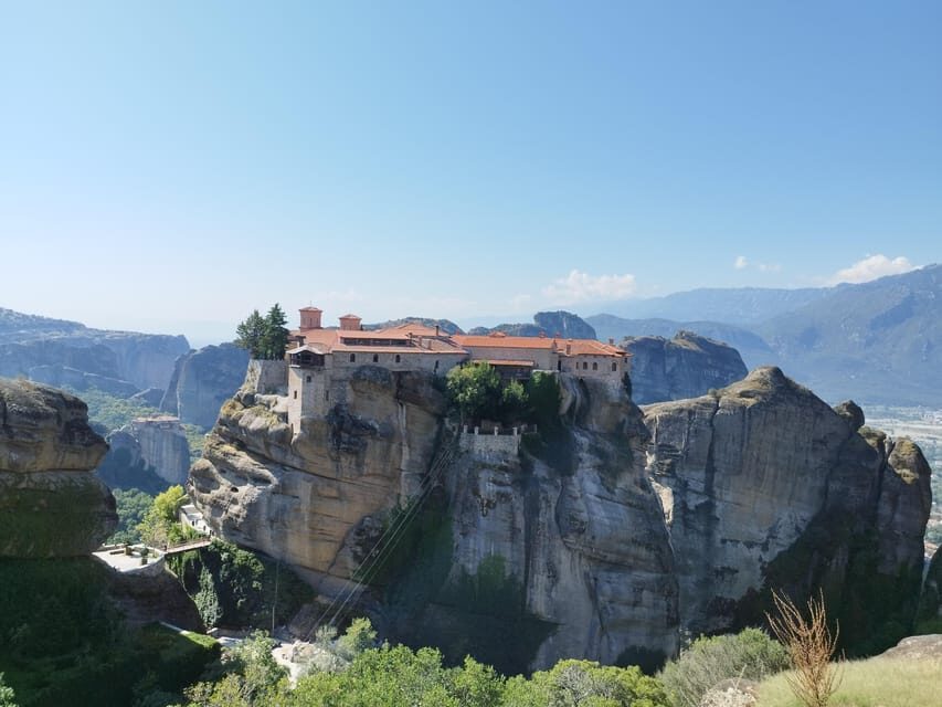 From Volos : Meteora Monasteries and Rocks Guided Tour - Visiting the Monasteries: History and Architecture