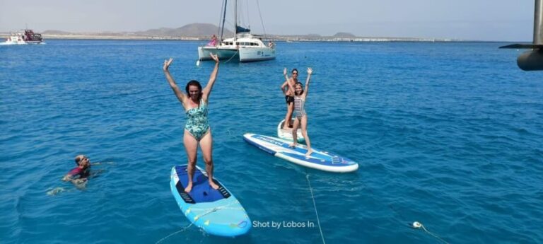 Fuerteventura: PRIVATE Catamaran All Inclusive Lobos in - A Detailed Look at the Lobos Catamaran Experience