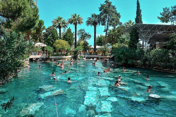 Full-day Pamukkale and Hierapolis Tour from Selcuk or Kusadasi - Transportation, Duration, and Group Size