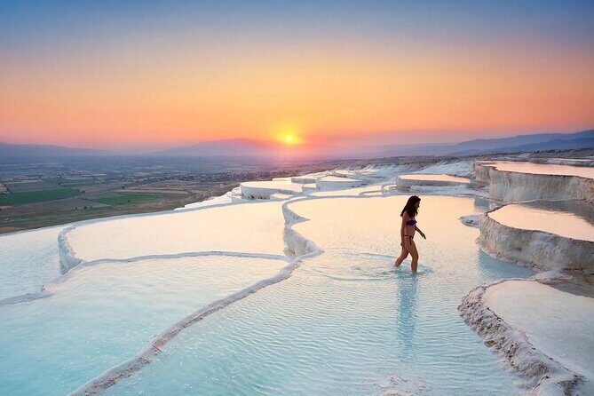 Full-Day Pamukkale-Hierapolis Tour From Antalya with Lunch - First Stop: Pamukkale’s Terraces and Ancient Hierapolis