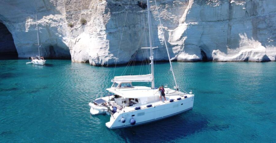 Full Day Small-Group Cruise in Milos & Poliegos with Lunch - The First Stop: Cape Vani and Kalogries Bay