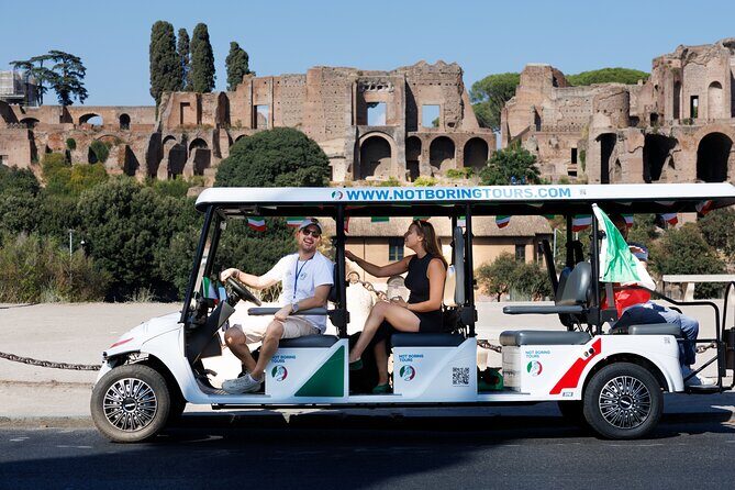 Fun Golf Cart Tour with Music and Gelato in Rome - FAQs